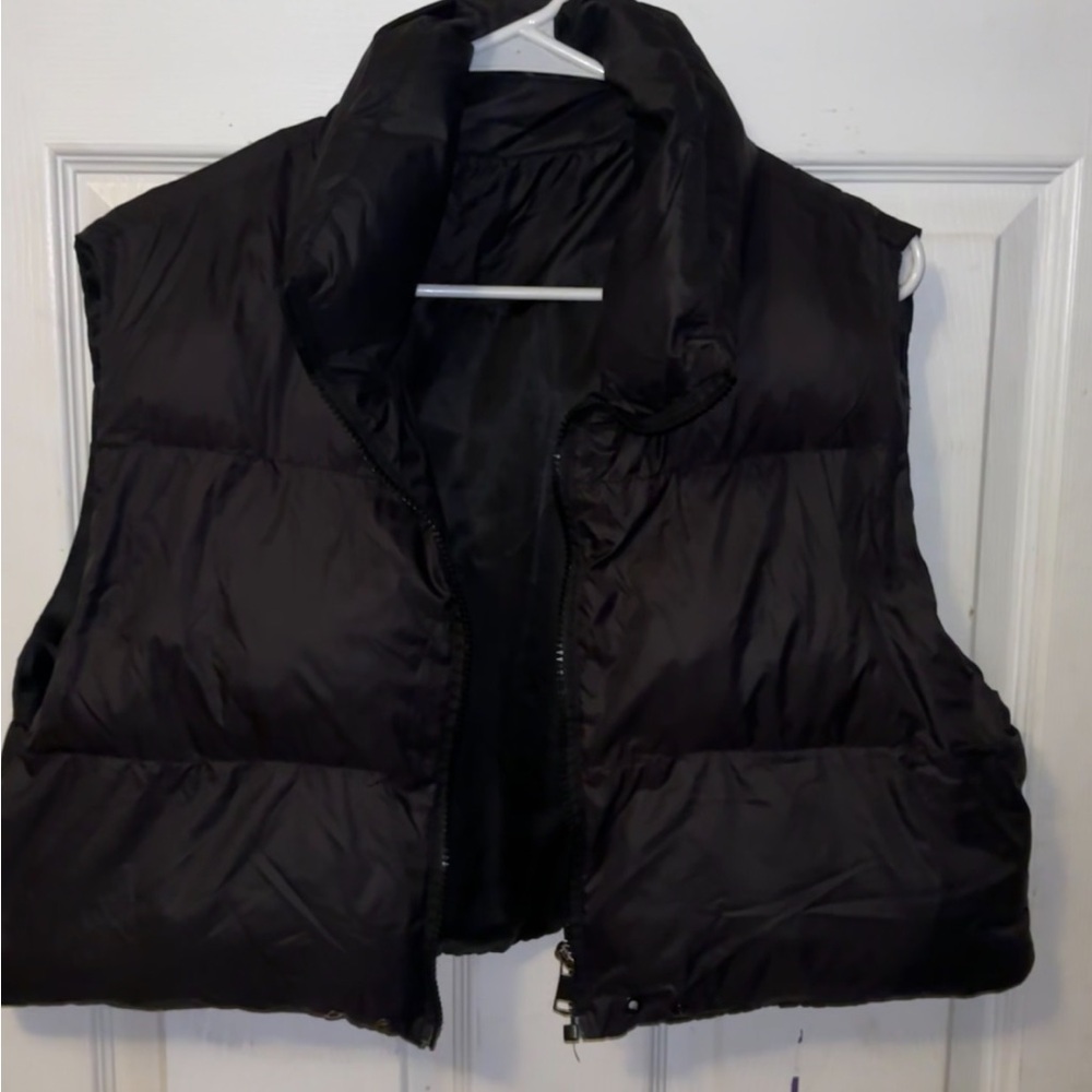 Black Puffer Vest